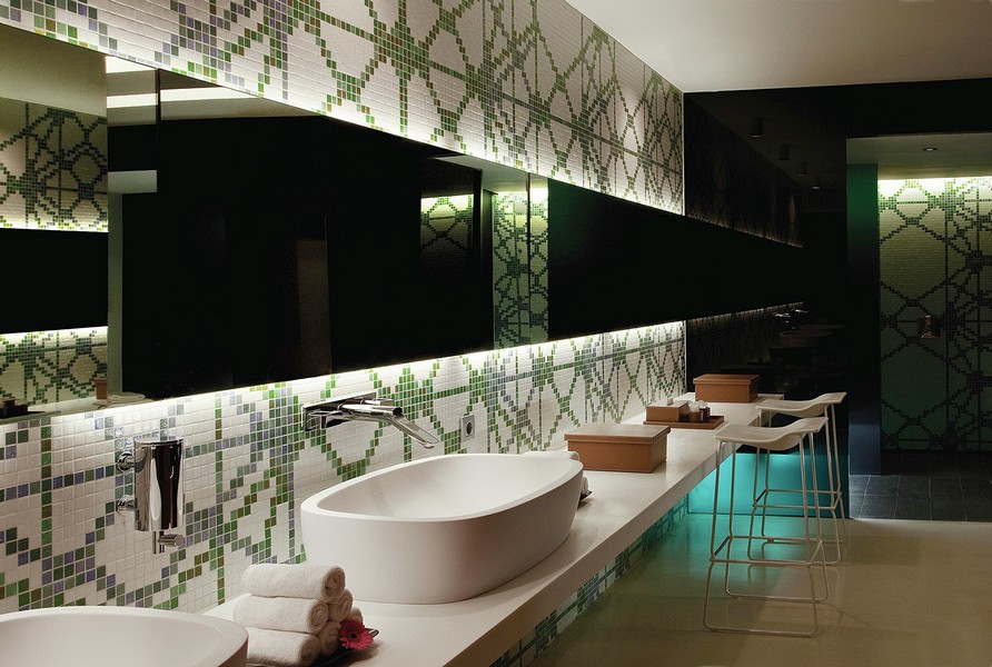 Стеклянная мозаика Hotel___SPA_Mandarin_Oriental_Barcelona